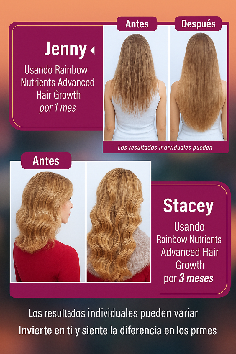 ✨“Combo Tratamiento CreceMás”✨  Mary Ruth + Hair Growth