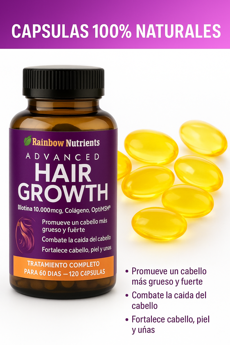 ✨“Combo Tratamiento CreceMás”✨  Mary Ruth + Hair Growth