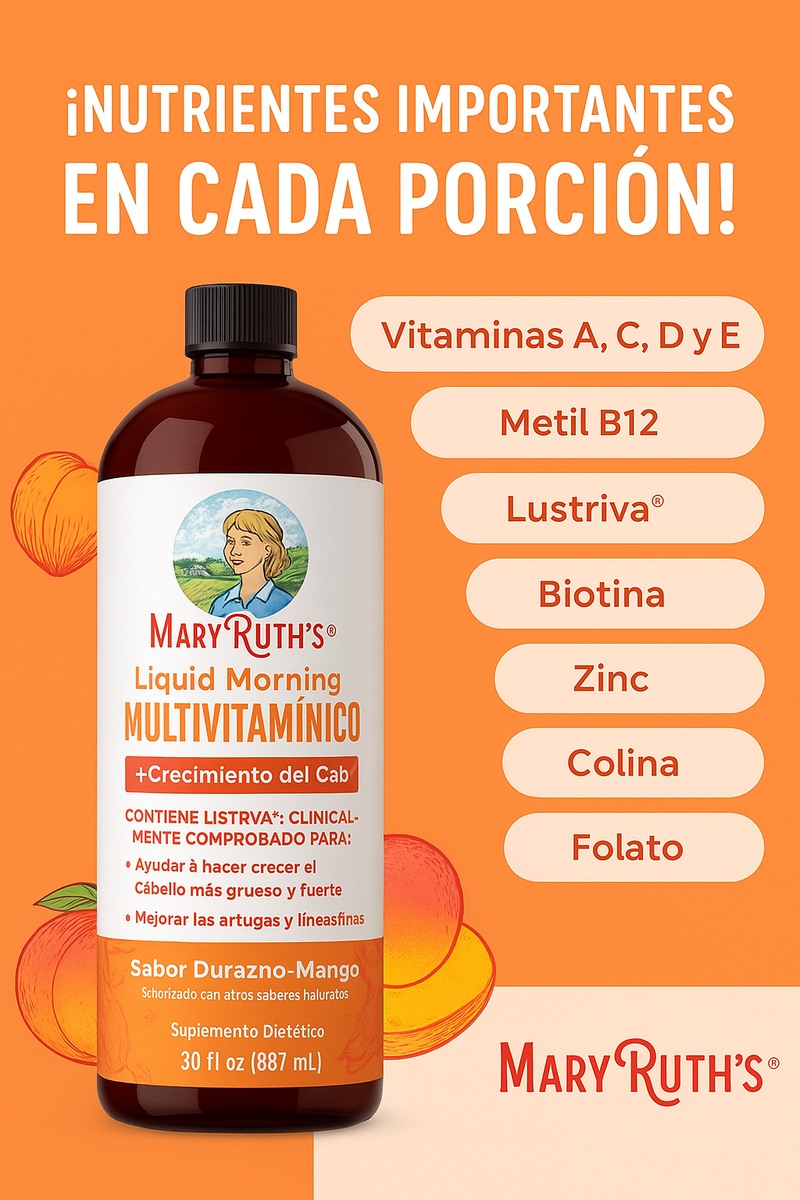 ✨“Combo Tratamiento CreceMás”✨  Mary Ruth + Hair Growth