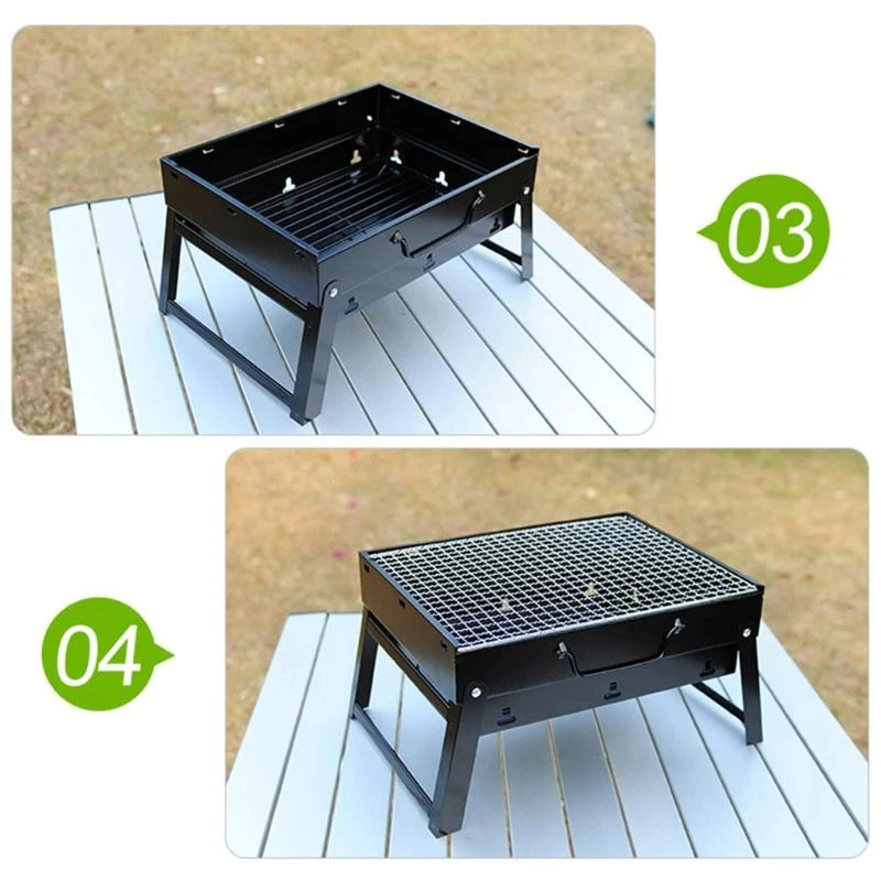 Parrilla Bbq Plegable